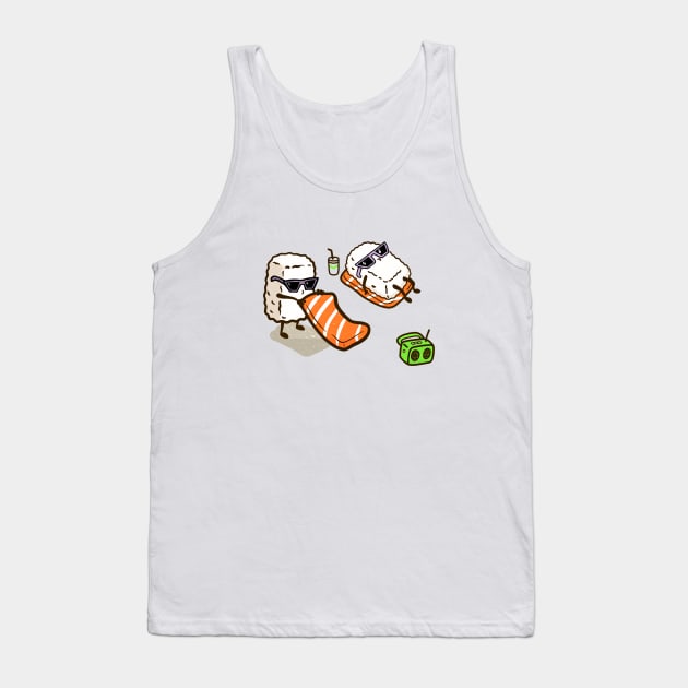 Sushi Party Tank Top by Vintage Dream